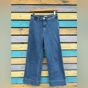 Loft high waist wide leg jeans